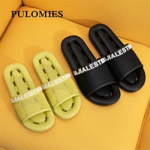 Summer Womens Slippers Flip Flops Quick Dry Casual Shoes Beach Sandals Non-Slip Home Floor Bathroom EVA Unisex Slipper For Men
