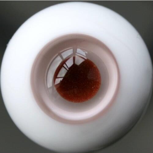 [wamami] 16mm Brick Red For BJD Doll Dollfie Glass Eyes Outfit