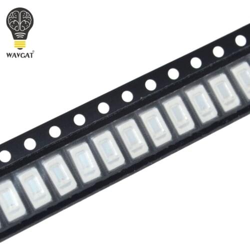 WAVGAT 100pcs 5630/5730 SMD/SMT LED Red 5730 LED Surface Mount Red 2.0~2.6V 620-625nm Ultra brightness Led Diode Chip 8-10LM