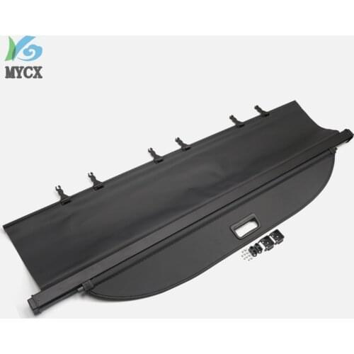 Car Accessories Rear Boot Trunk Cargo Cover Shade Security Shield Black 1pcs For Ford Explorer 2011 2012 2013 2014 2015-2018