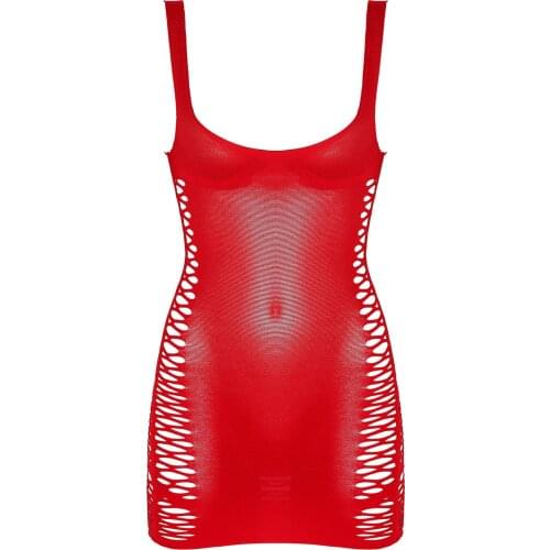 Women Sexy Lingerie Babydolls Dresses Hollow Out Mesh Sundress Minidress Sleepwear U Neck Sleeveless Bodycon Dress Nightwear