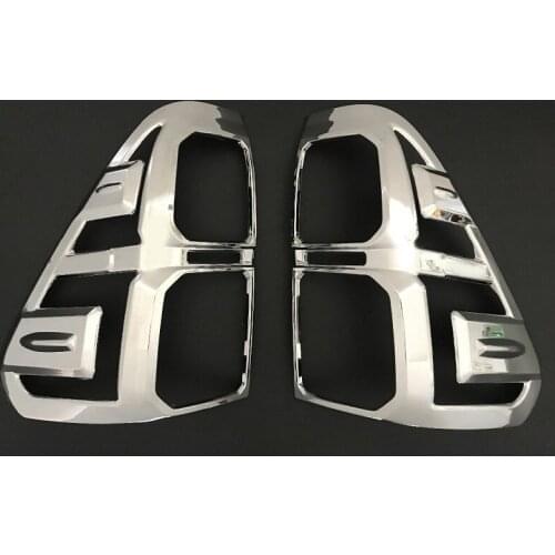 2015-2017 Chrome Design For Toyota Hilux 2016 Accessories Tail Light Cover Trim For Toyota Hilux Revo Suitable Hilux