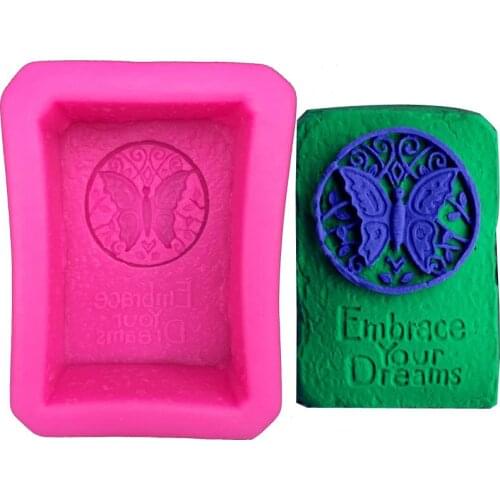 3D Butterfly Craft Art soap mould chocolate cake decorating tools DIY baking fondant silicone mold High quality T0168