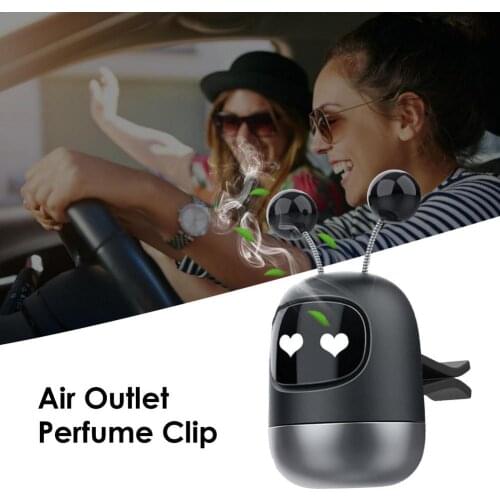 Car Air Freshener Perfume Clip Relaxing Non-toxic Diffuser Clip Creative Couple Decoration Car Air Outlet Perfume Clip Aromather
