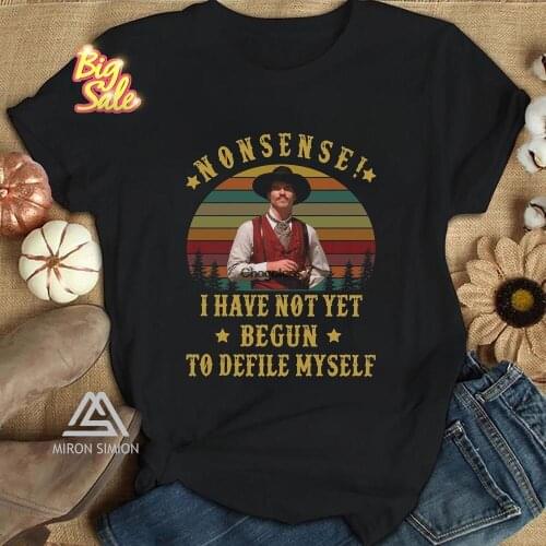 Nonsense I Have Not Yet Begun To Defile Myself