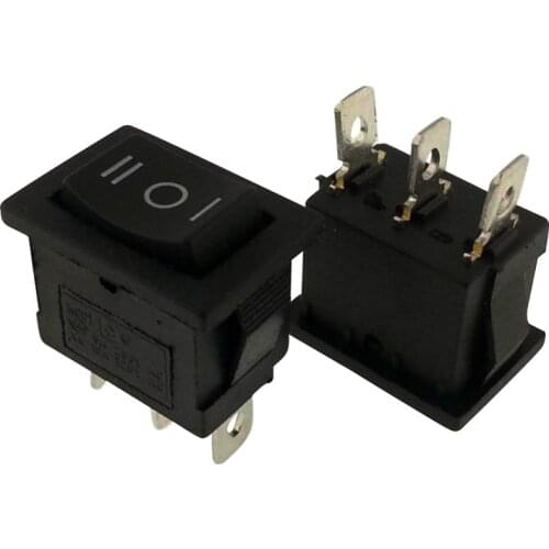 BOOSTER SWITCH MINI IŞIKSIZ 3 is SPRINGY SWITCH ON-OFF-ON POSITION (IC-123A)