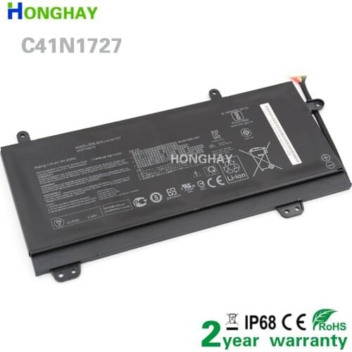 HONGHAY C41N1727 55WH Laptop Battery For ASUS ROG Zephyrus GM501 GM501G GM501GM GM501GS GU501 GU501GM