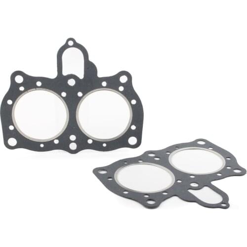 2x Motorcycle Engine Crankcase Cylinder Head Gasket Kit for Honda Goldwing GL 1100 1980-1983 & Gold Wing GL1200 1984-1988