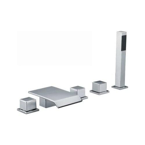 L15817 - Deck mounted Chrome Color of Luxury Brass Bathtub Tap