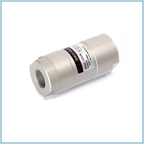 LCV-06/08/10/15/20/25 Port Female Thread Straight One Way Air Pneumatic Check Valve