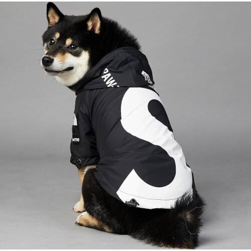 New Large Dog Raincoat Pet Storm Jacket Wind And Rain Protection S-5 XL Clothes For Dogs Fat Dog Pug Akita Jackets For Puppy