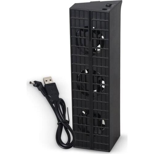 Cooling Fan Cooler Heat Exhauster Temperature Control For PS4 Slim Game Console