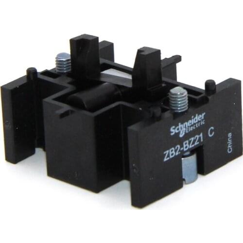 Original authentic security XB2B push button switch 22mm self-locking module ZB2-BZ21C self-locking function accessories