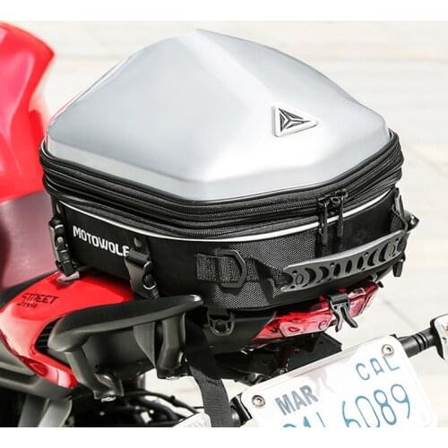 Motorcycle Tail Bag Multifunction Motorcycle Rear Seat Bag High Capacity Motorcycle Rider Backpack Waterproof moto Helmet bag