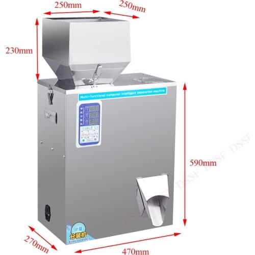 Vibration Type Counting And Quantitative Powder Dispensing Machine Automatic Multi-function Powder Granule Tea Filling Machine