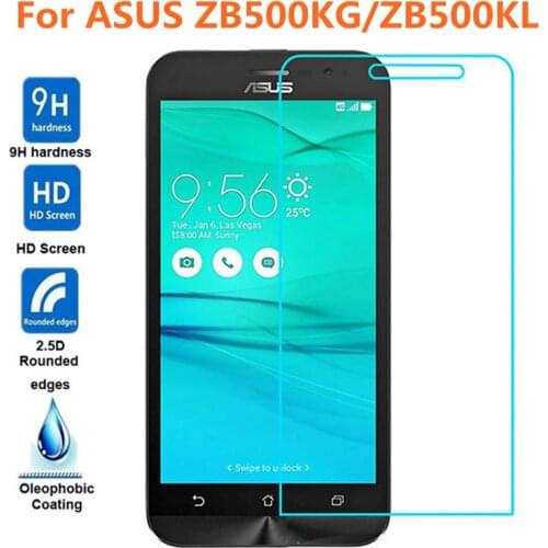 Tempered Glass For ASUS Zenfone Go ZB500KL Screen Protector protective film For ZB500KG X00AD X00ADC X00ADA Glass
