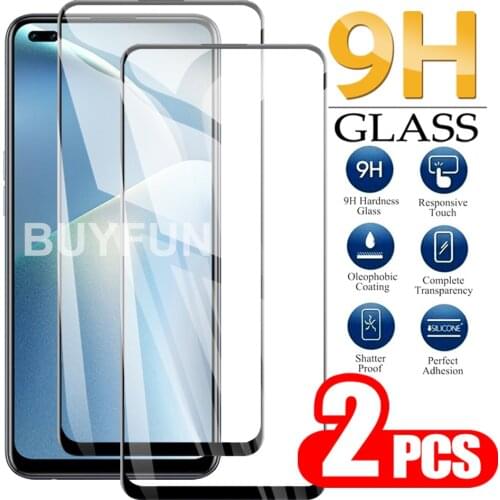 2PCS Safety Glass For OPPO Reno4 4 F Lite S Full Cover Film For Reno 4F 4Lite Protective Tempered Glasses Glas Reno4F 4F 4Lite