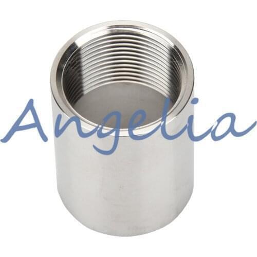 1/4" BSP DN8 Stainless Steel 304 Sanitary Female Thread Connector Welded Connector