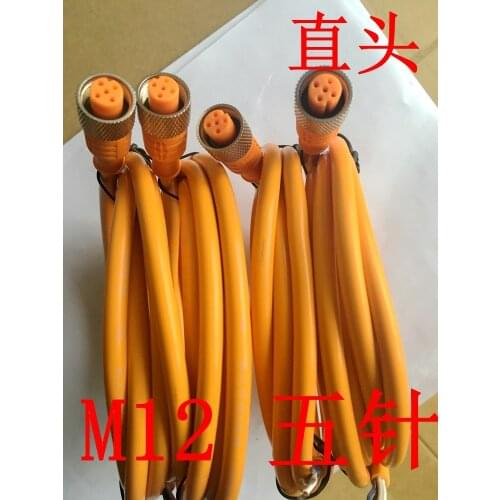 1pcs DOL-1205-G02M DOL-1205-W02M Sick M12 5Pins Sensor Connecting Cable 2M for KT5W-2N1116 100% New & Original