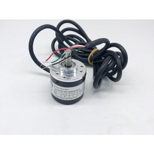 8-24v supply ES38-06G500BSCP824 PNP Pushpull AB Phase solid shaft Incremental Optical Rotary Encoder 500ppr