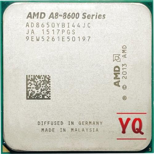 AMD A8-Series A8-8650 A8 8650 3.2 GHz Quad-Core CPU Processor AD8650YBI44JC Socket FM2
