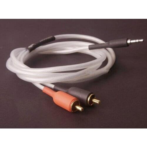 Odin Cable Jack 3.5mm To 2 RCA Audio Cable Adapter Male To Male for IPod Mp3 Mp4 CD Player Mobile Phone Amplifier CD