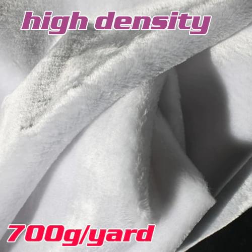 White High Density Shaggy Faux Fur Fabric Costumes Photography Props Backdrops 36"x60" Sold By The Yard Free Shipping