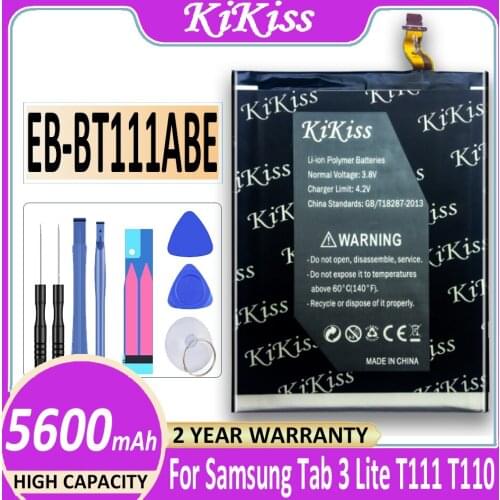 Free tool 5600mAh For Samsung GALAXY Tab 3 Lite 7.0 SM T111 T110 T115 T116 Tablet Li-ion Polymer Battery EB-BT111ABE +Track NO