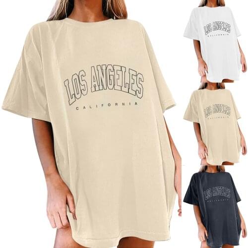 Womens Vintage Print Blouses Oversized Fashion Loose Short Sleeve Tops Casual High Quality Daily Simple T-shirt Футболка Женский