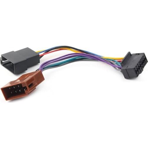 For SONY XAV-AX5000 ISO Wiring Harness Stereo DVD Android Multimedia Player Power Cable Harness Adaptor Connector