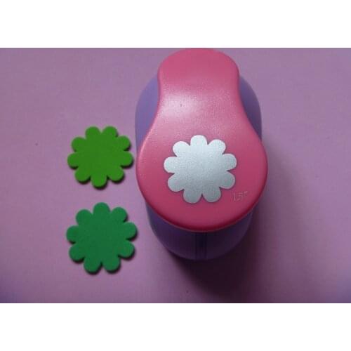 Free Shipping 1.5"(3.8cm) Petal Shape EVA foam punches paper punch for greeting card handmade DIY scrapbook craft punch machine