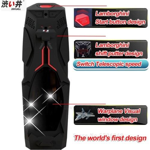 Drywell Electric Telescopic Adjustable Flexible Speed Vagina Real Pussy Piston Male Masturbator Tools Sex Machine Toys For Men