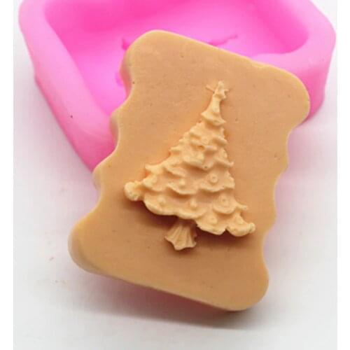 C423 soap mold/handmade soap mold/silicone mold/soap die/silica gel soap die Christmas tree