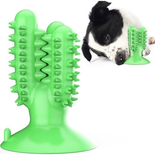 Dog Toothbrush Toys for Dogs Interactive Toy Training IQ Teeth Cleaning Durable Small Medium Large Dog Puppy Chewing