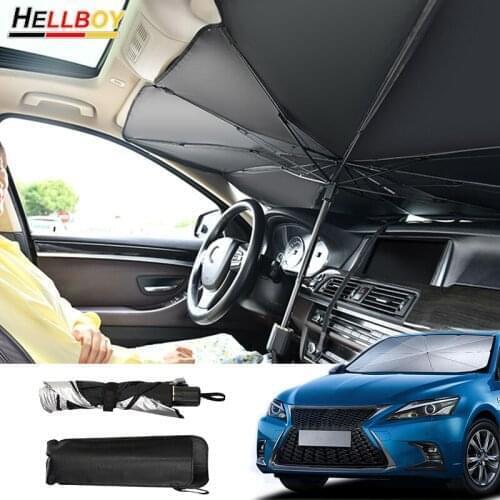 Universal Car Front Windshield Sun Shade UV Protector Curtain Cover Shield For VW Passat B7 B8 GOLF 6 7 MK7 Tiguan 2020 MK2 POLO