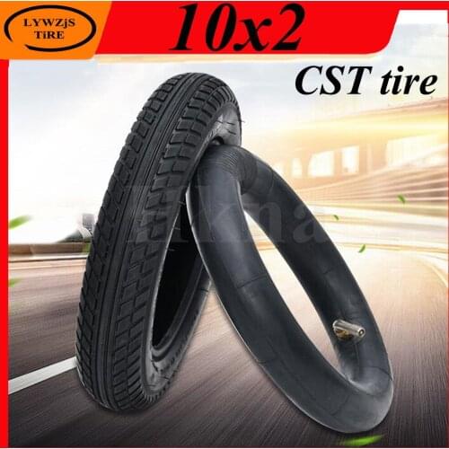 High Quality 10x2 Inner and Outer Tyre 10 Inch Pneumatic Tire for Electric Scooter, Wheelchair Accessories