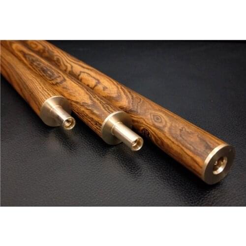 High quality Gold sandal wood Tai Chi sticks China Health Qigong Association Taiji yang sheng zhang 3 sections