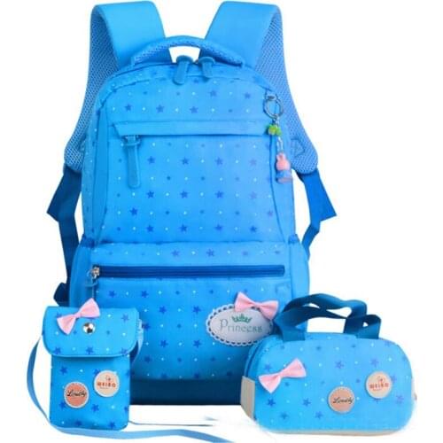 ZIRANYU Star Printing Children Backpacks for Teenagers Girls Lightweight Waterproof School Bags Child Orthopedics Schoolbags