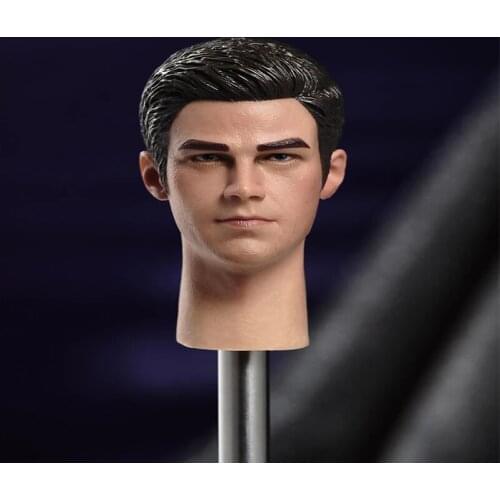 1/6 Male Singers Justin Head Sculpt Head Carving Model For 12" Action Figure Body