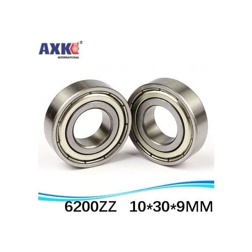 1pcs) Miniature deep groove ball bearing 6200ZZ 6200-2RS S6200ZZ S6200-2RS 10*30*9 mm