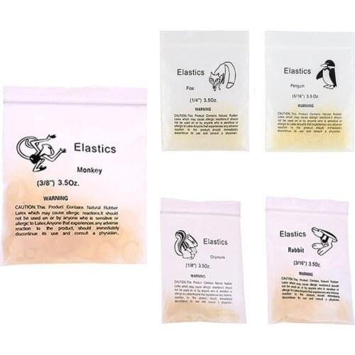 100Pc/1Bag Dental Rubber Band Dentist Dental Orthodontic Rubber Bands Latex Braces Orthodontic Traction Tool Tooth Care