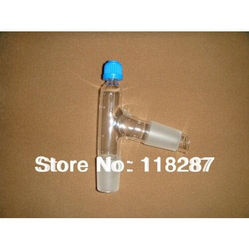 75 degreesThermometer adapater,three way adapter,24/29 Ground joint lab glassware