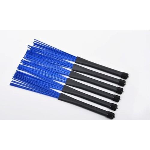 Drum Brushes Sticks Jazz Rock Drum Bundle Wire Carbon Plastic Telescopic Drums Percussion Musical Instruments