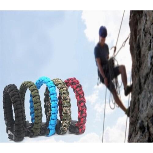 Seven-strand Umbrella Rope Hand-woven Bracelet Outdoor Survival Chain Bracelet