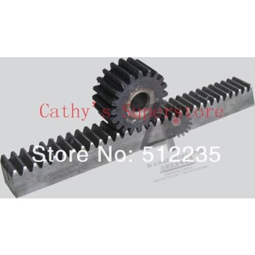 CNC Rack Gear Mod 5 40x40x1000mm gear rack ,45# Steel Spur Gear