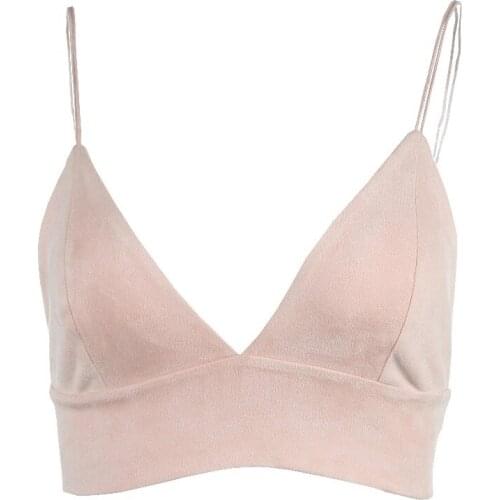 Fashion Sexy Women Bralette Bralet Bustier Crop Top Cami Tank Tops Short Summer Female Sleeveless Vest Cropped Bralette Top