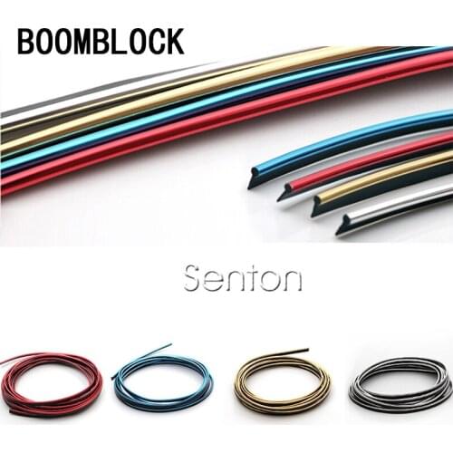 5m Car Interior Mouldings Trims Line Auto Interior For BMW e90 e60 e39 e46 f10 F30 VW Golf 7 Passat b6 Peugeot 206 Audi a3 a4 b8
