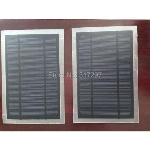 3.5Watt 6V Monocrystalline Frosted PET Solar Panel Solar Module DIY Solar Charger 580mA 210*135mm