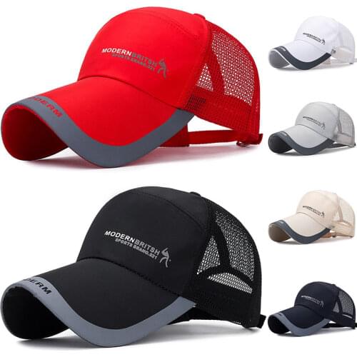 High Quality Hip Hop Cotton Baseball Cap For Men Golf Outdoor Net Stylish Baseball Breathable Casual Outdoor Fashion Accessories
