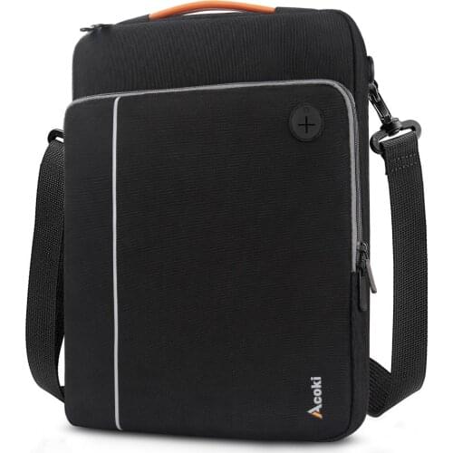 Acoki 13-14.1 Inch Laptop Shoulder Bag for 13.3 Inch MacBook Air, 11" iPad Pro 2020,Shoulder Bag Briefcase Handbag Carrying Case